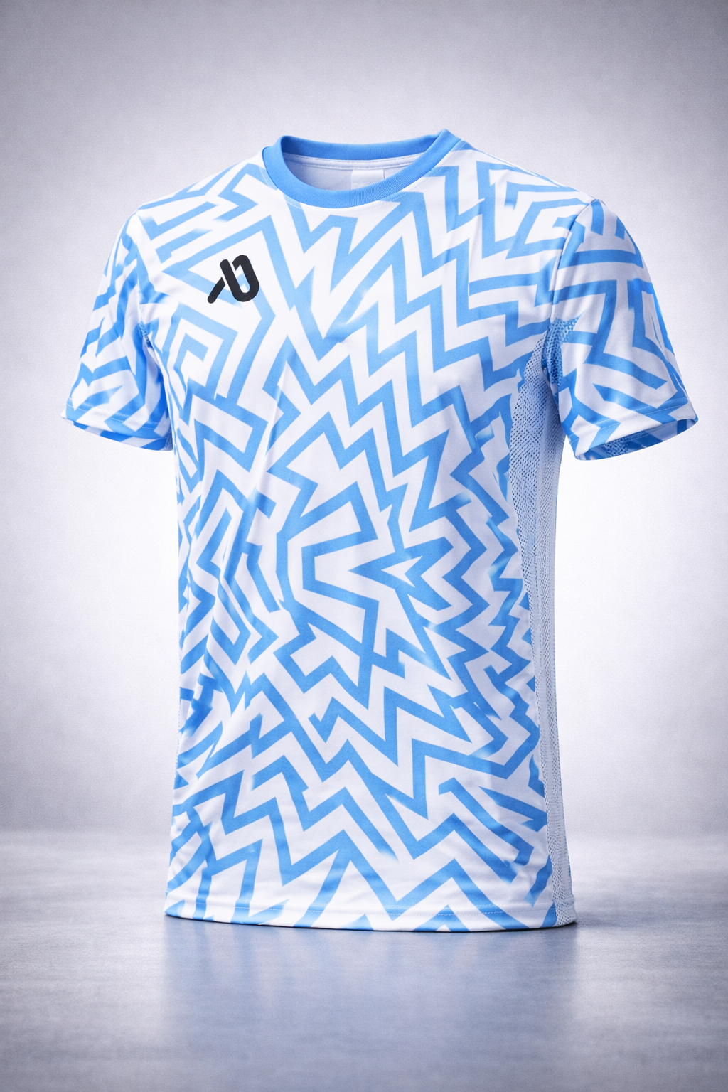 Hellblaues Trikot Set