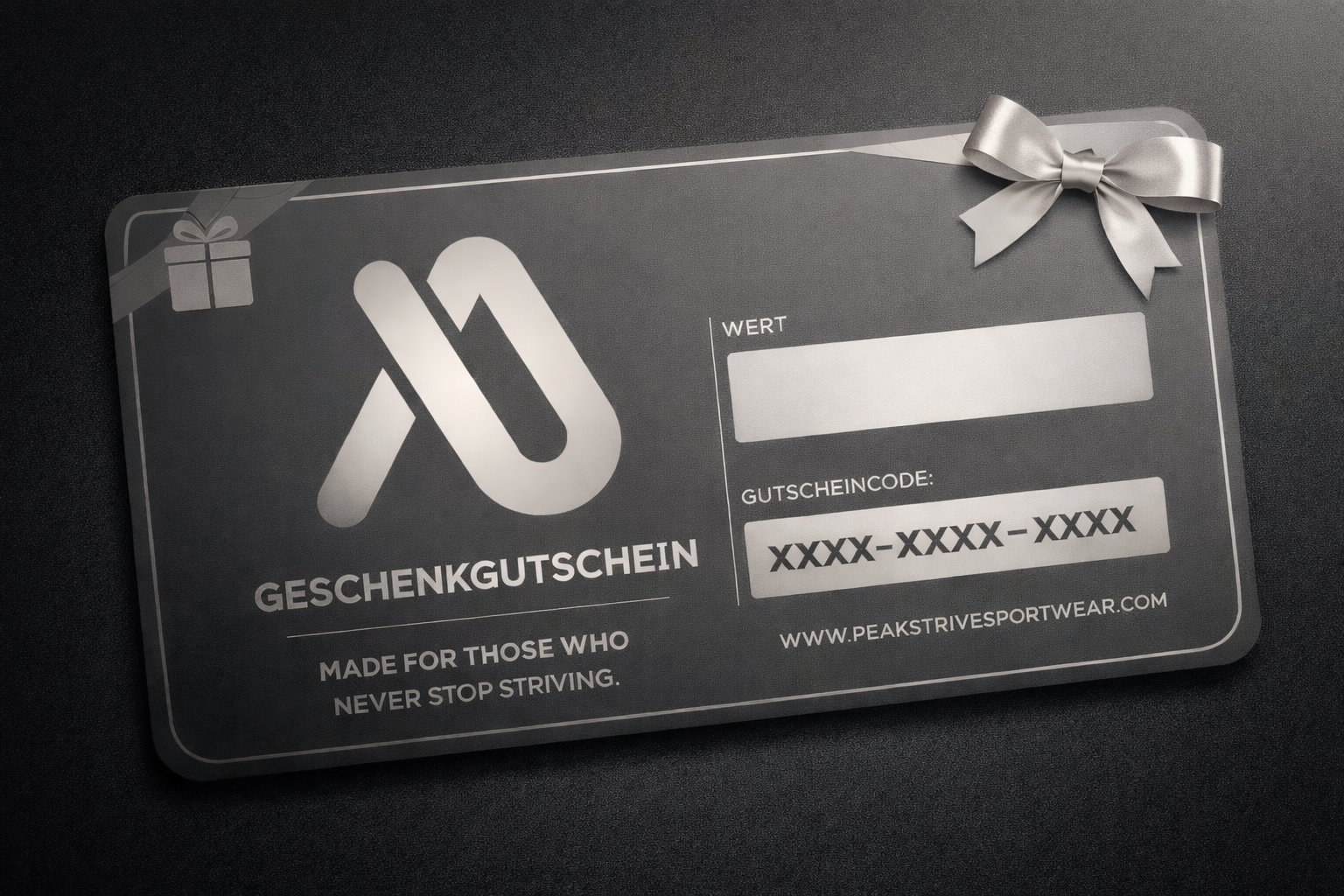 Peak STRIVE - Geschenkgutschein