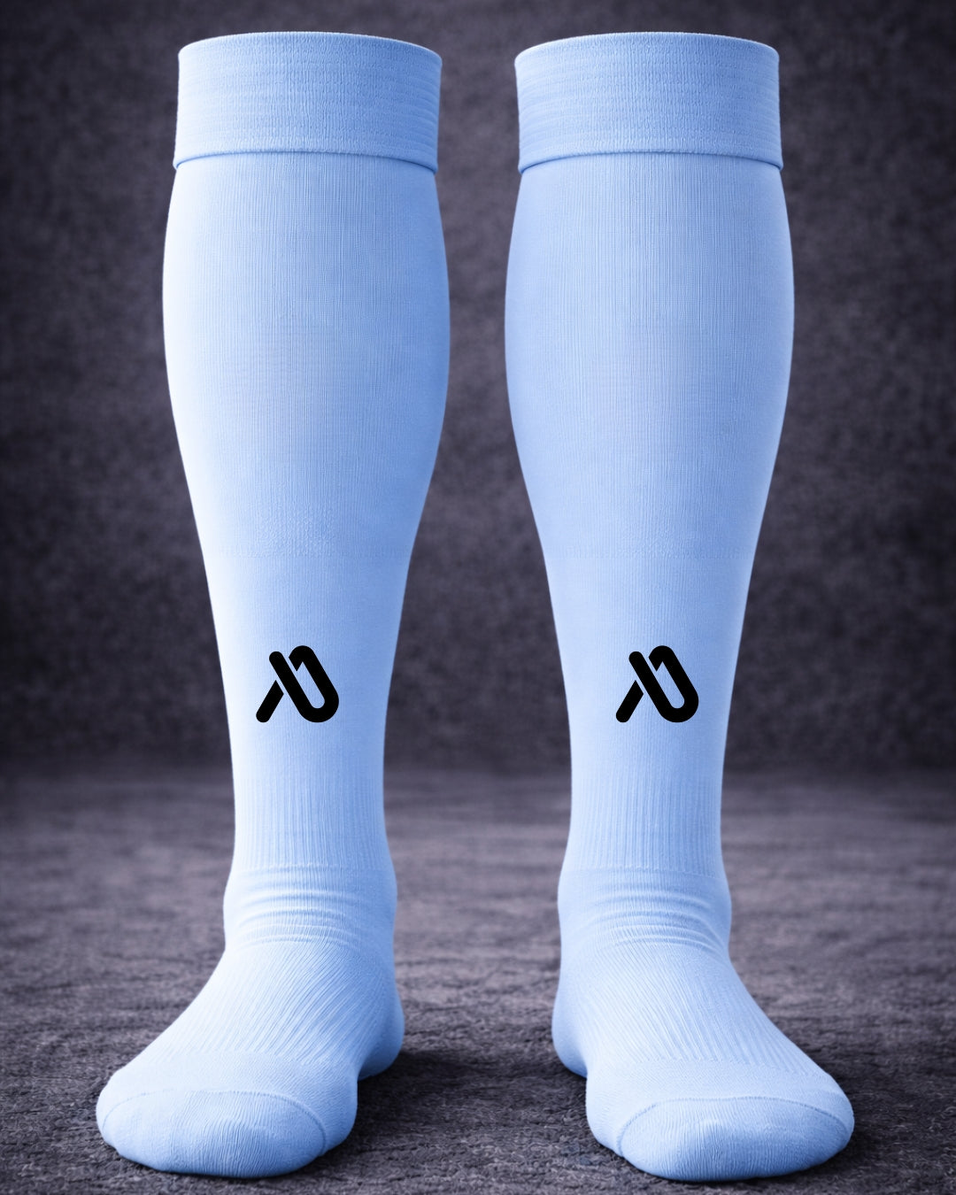 Blaues Fußballtrikot set